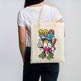 Ice Cream Drip Baseball Party 100 Days Of School Teacher Canvas Tote Bag Ice Cream Drip Baseball Party 100 Days Of School Teacher Canvas Tote Bag