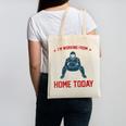 I'm Working From Home Today Baseball Lover Men Women Canvas Tote Bag I'm Working From Home Today Baseball Lover Men Women Canvas Tote Bag