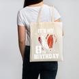 It's My 8th Birthday Baseball Football Heart 8 Year Old Canvas Tote Bag It's My 8th Birthday Baseball Football Heart 8 Year Old Canvas Tote Bag