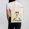 Jackson Chourio Milwaukee MLB Baseball Player MLBJCH202M Canvas Tote Bag
