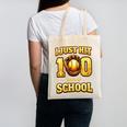 I Just Hit 100 Days Of School Baseball Boys Kids 100th Day Canvas Tote Bag