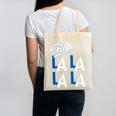 LA Baseball Fan Christmas FA La La Holiday Blue Theme Canvas Tote Bag LA Baseball Fan Christmas FA La La Holiday Blue Theme Canvas Tote Bag
