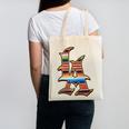 LA Sarape Los Angeles LA Sarape East LA Baseball Mexican Premium Tri-Blend Canvas Tote Bag LA Sarape Los Angeles LA Sarape East LA Baseball Mexican Premium Tri-Blend Canvas Tote Bag