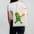 Leprechaun Playing Baseball St Patricks Day Men Boys Kids Canvas Tote Bag Leprechaun Playing Baseball St Patricks Day Men Boys Kids Canvas Tote Bag