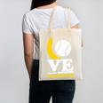 Love Bananas Banana Baseball Canvas Tote Bag