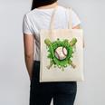 Lucky Shamrock Baseball Gloves Drip St Patrick's Day Boys Canvas Tote Bag