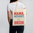 Mama Mommy Mom Bruh Baseball For Women Grandma Mother's Day Canvas Tote Bag