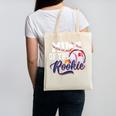 Mima Rookie Of Year 1st Birthday Baseball Theme Matching Canvas Tote Bag