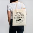 I Miss Modern Baseball Vintage Baseball Meme Tee Canvas Tote Bag I Miss Modern Baseball Vintage Baseball Meme Tee Canvas Tote Bag