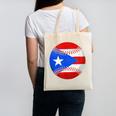 Puerto Rico Baseball Flag Boricua Beisbol Fan Gear Canvas Tote Bag Puerto Rico Baseball Flag Boricua Beisbol Fan Gear Canvas Tote Bag