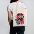 Punk Girl With Anger Kanji And Baseball Bat Canvas Tote Bag Punk Girl With Anger Kanji And Baseball Bat Canvas Tote Bag