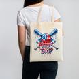 Respect The Drip Baseball American Flag Ice Cream Drip Youth Canvas Tote Bag Respect The Drip Baseball American Flag Ice Cream Drip Youth Canvas Tote Bag