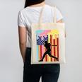 Retro Baseball Drip Boys Ice Cream Patriotic American Flag Canvas Tote Bag Retro Baseball Drip Boys Ice Cream Patriotic American Flag Canvas Tote Bag