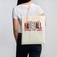 Retro Checkered Tired But Caffeinated Baseball Mom Leopard Canvas Tote Bag Retro Checkered Tired But Caffeinated Baseball Mom Leopard Canvas Tote Bag
