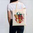 Retro Vintage Baseball Hot Dogs Canvas Tote Bag Retro Vintage Baseball Hot Dogs Canvas Tote Bag