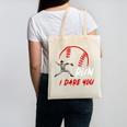 Run Steal I Dare You Humor Baseball Catcher Vintage Canvas Tote Bag Run Steal I Dare You Humor Baseball Catcher Vintage Canvas Tote Bag