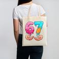 Six Seven 6-7 Baseball Ice Cream Drip 67 Meme Hands Canvas Tote Bag