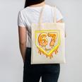 Six Seven 67 Meme Gen Alpha Slang Baseball 101 Canvas Tote Bag