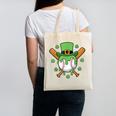St Patricks Day Baseball Drip Ice Cream Baseball Home Plate Canvas Tote Bag St Patricks Day Baseball Drip Ice Cream Baseball Home Plate Canvas Tote Bag