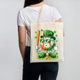 St Patricks Day Baseball Ice Cream Baseball Player Cartoon Canvas Tote Bag St Patricks Day Baseball Ice Cream Baseball Player Cartoon Canvas Tote Bag