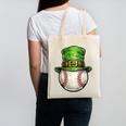St Patricks Day Baseball Player Leprechaun Hat Men Boys Kids Canvas Tote Bag