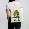 St Patrick’s Day Leprechaun Baseball Irish Graphic Canvas Tote Bag