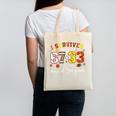 I Survived 6733 Days Of 3rd Grade Baseball Football 100 Day Canvas Tote Bag