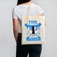 T1D Warrior Baseball Drip Diabetes Awareness Blue Ribbon Canvas Tote Bag T1D Warrior Baseball Drip Diabetes Awareness Blue Ribbon Canvas Tote Bag