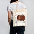 I Tackled 100 Days Of School Baseball Player Kids Teacher Canvas Tote Bag I Tackled 100 Days Of School Baseball Player Kids Teacher Canvas Tote Bag