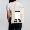 Texted First Bruh Seen Message Valentine's Day Humor Raglan Baseball Tee Canvas Tote Bag Texted First Bruh Seen Message Valentine's Day Humor Raglan Baseball Tee Canvas Tote Bag