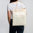 Tigers Baseball Inspired Canvas Tote Bag Tigers Baseball Inspired Canvas Tote Bag
