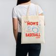 Tired Baseball Mom Club Baseball Mama Mother's Day Canvas Tote Bag Tired Baseball Mom Club Baseball Mama Mother's Day Canvas Tote Bag