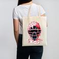 Valentine Baseball Catcher Mask Ice Cream Drip Tee For Boys Canvas Tote Bag Valentine Baseball Catcher Mask Ice Cream Drip Tee For Boys Canvas Tote Bag