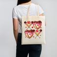 Valentines Day Drip Heart Baseball XOXO Boys Kids Men Sport Canvas Tote Bag Valentines Day Drip Heart Baseball XOXO Boys Kids Men Sport Canvas Tote Bag