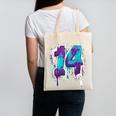 Vintage Baseball 14 Number Canvas Tote Bag Vintage Baseball 14 Number Canvas Tote Bag