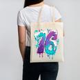 Vintage Baseball 76 Number Canvas Tote Bag