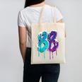 Vintage Baseball 88 Number Canvas Tote Bag