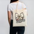 Wildcats Baseball Leopard Print Coquette Bow Mascot Game Day Canvas Tote Bag Wildcats Baseball Leopard Print Coquette Bow Mascot Game Day Canvas Tote Bag