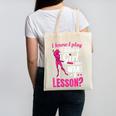 Women's Play Like A Girl Softball Baseball Girls Canvas Tote Bag
