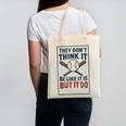 They Don’t Think It Be Like It Is But It Do Baseball Canvas Tote Bag
