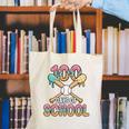 100 Days Of School Baseball 100th Day Of School Canvas Tote Bag