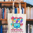 100 Days Of School Baseball Boys Kids Canvas Tote Bag