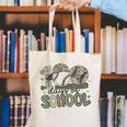 100 Days Of School Baseball Camo Celebration Canvas Tote Bag