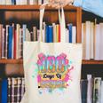 100 Days Of School Baseball Drip Boys Kids 100th Day Canvas Tote Bag