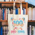 100 Days Of School Baseball Drip 100 Days Of School Canvas Tote Bag 100 Days Of School Baseball Drip 100 Days Of School Canvas Tote Bag