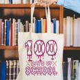100 Days Of School Baseball Ice Cream Drip 100th Day Boys Canvas Tote Bag 100 Days Of School Baseball Ice Cream Drip 100th Day Boys Canvas Tote Bag
