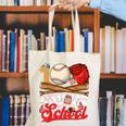 100 Days Of School Baseball Player Sports Game Teacher Kid Canvas Tote Bag