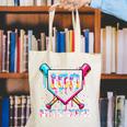 100 Days Of School Boy Kids Baseball Ice Cream Drip Teacher Canvas Tote Bag 100 Days Of School Boy Kids Baseball Ice Cream Drip Teacher Canvas Tote Bag