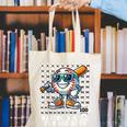 100 Days Of School Boys Baseball 100th Day Of School Kids Canvas Tote Bag 100 Days Of School Boys Baseball 100th Day Of School Kids Canvas Tote Bag