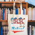 100 Days Of School Boys Baseball Drip 100th Day Dabbing Ball Canvas Tote Bag